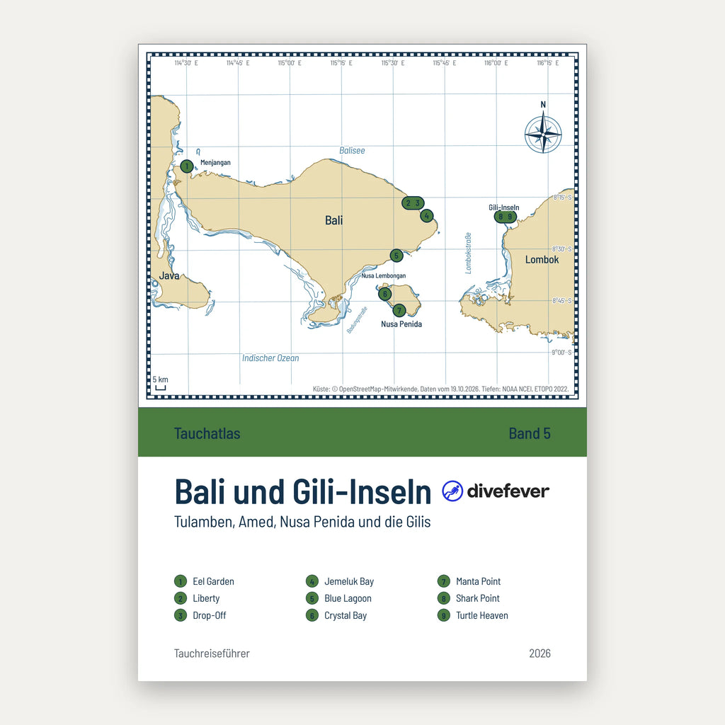 Tauchatlas Bali und Gili-Inseln
