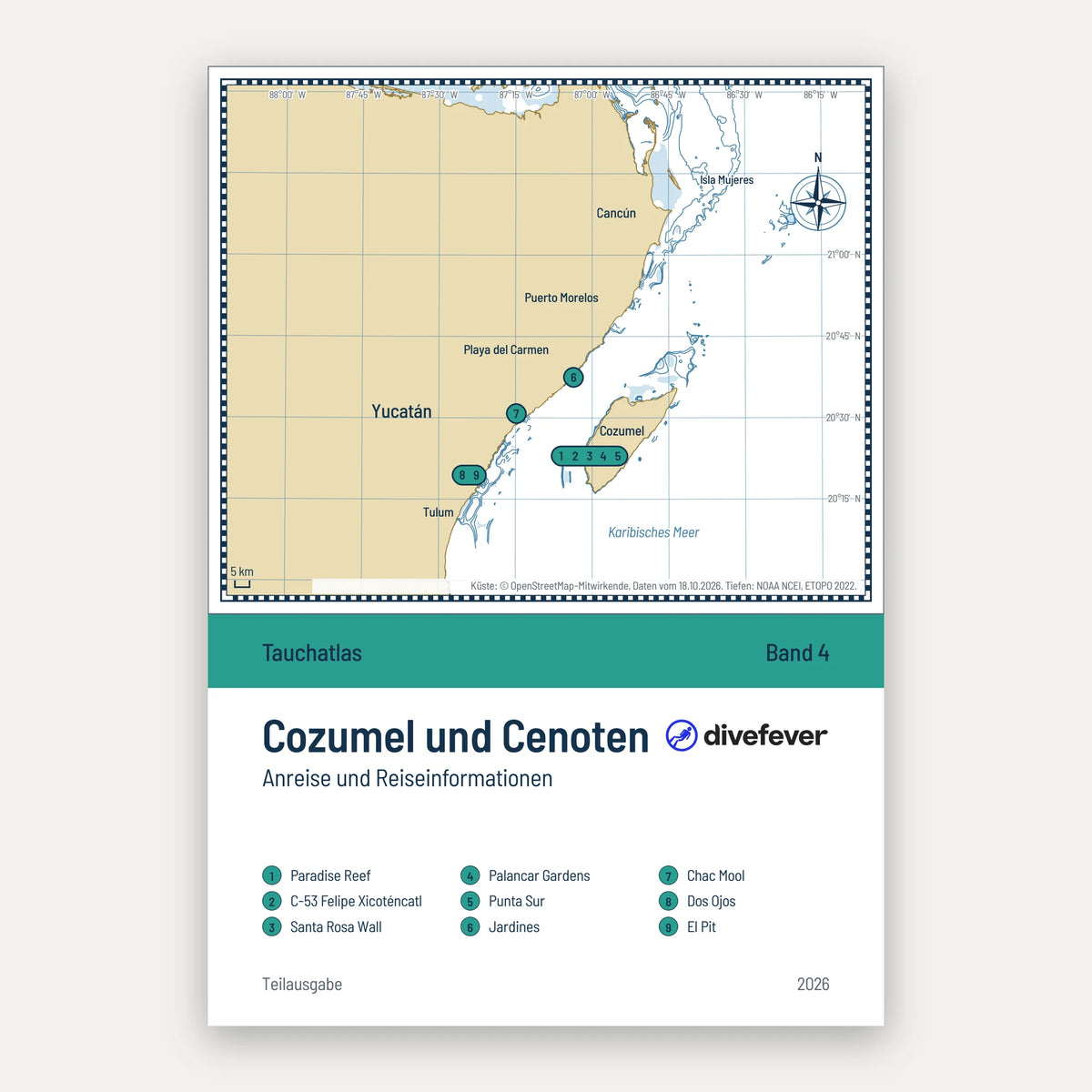 Anreise nach Cozumel und zu den Cenoten und Reiseinformationen