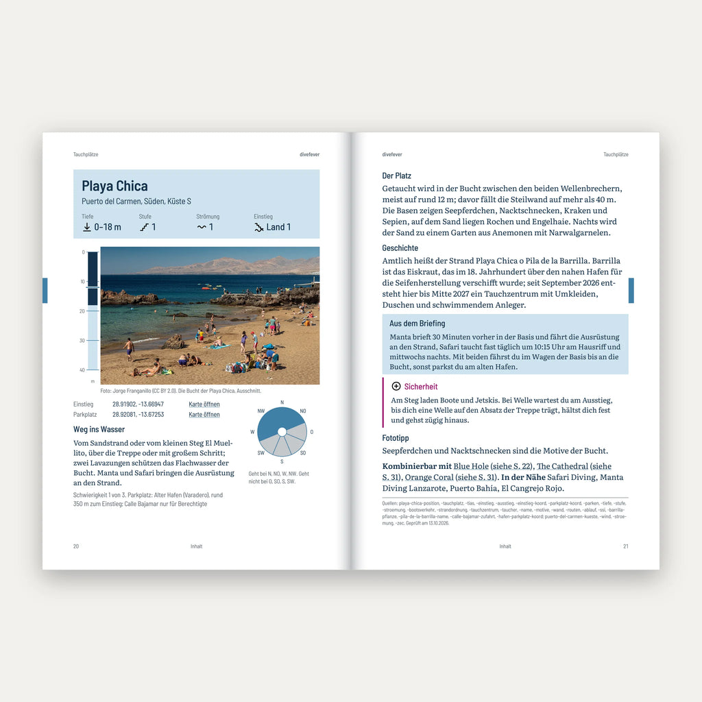 Sites de plongée à Lanzarote