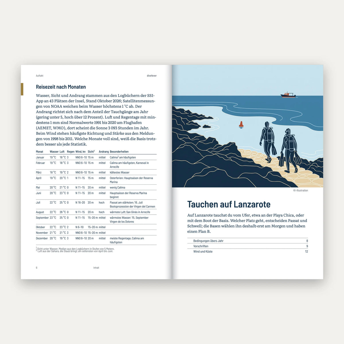 Tauchurlaub auf Lanzarote planen