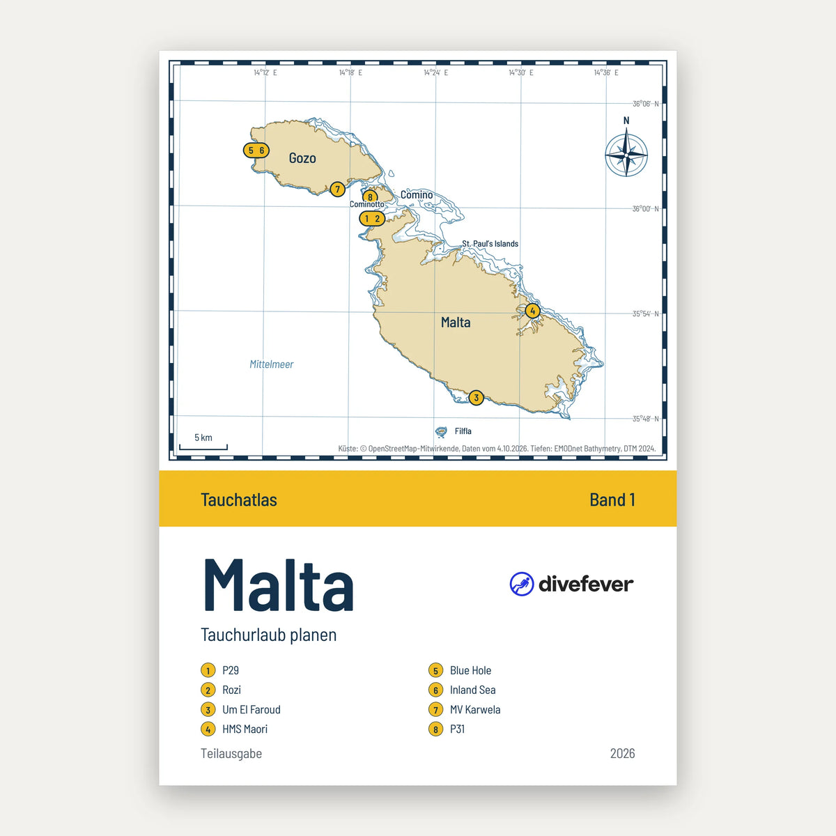 Tauchurlaub auf Malta planen