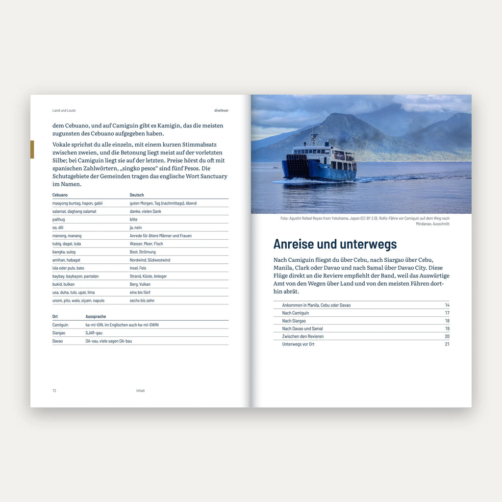 Arrivée à Mindanao et informations de voyage
