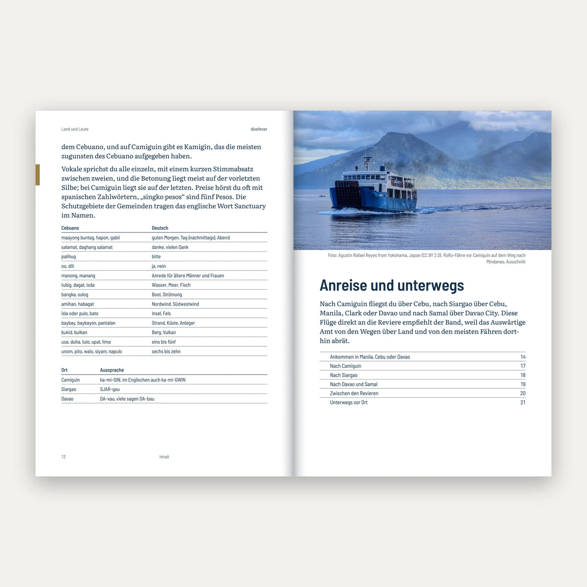 Arrivée à Mindanao et informations de voyage