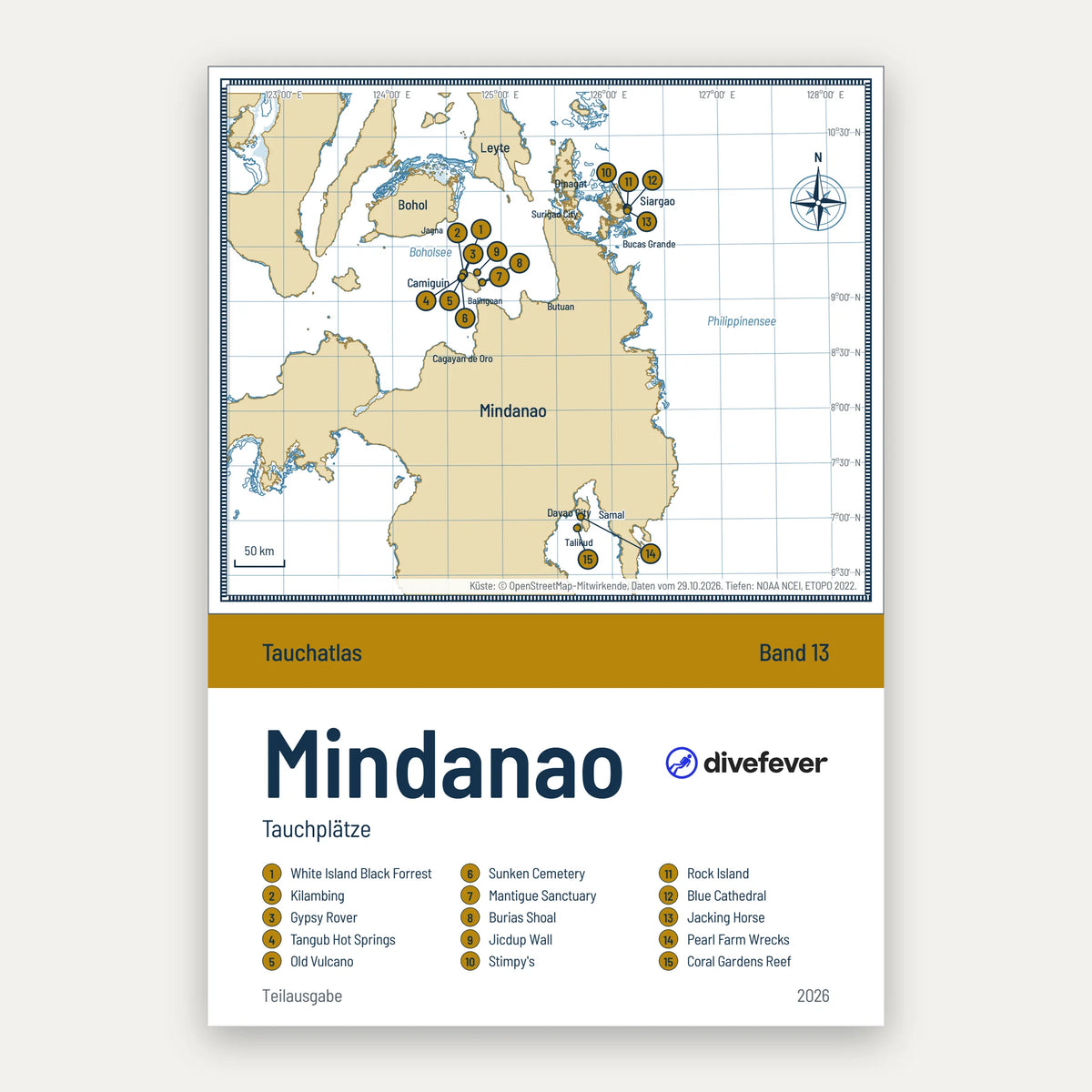 Tauchplätze auf Mindanao