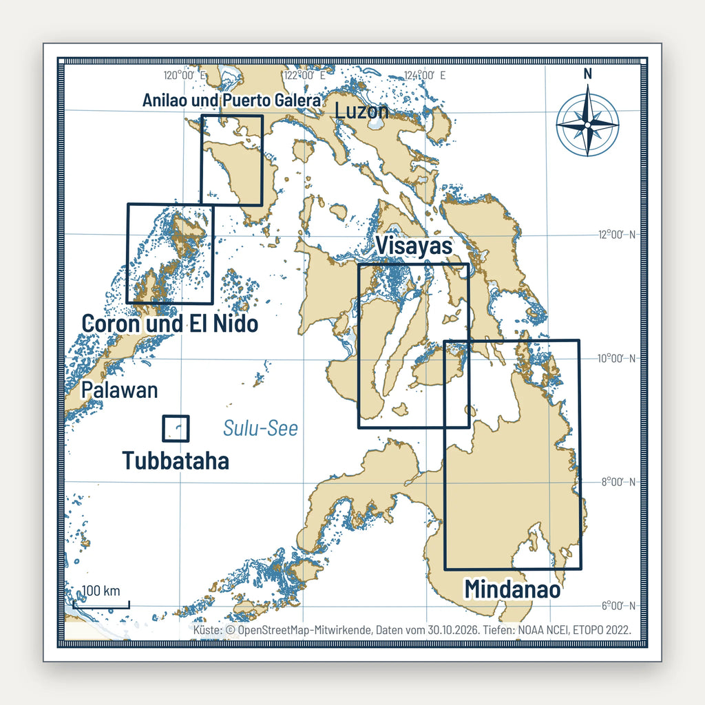 Tauchatlas Philippinen, alle fünf Bände